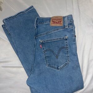 Levi's Ribcage Straight Ankle Jeans
